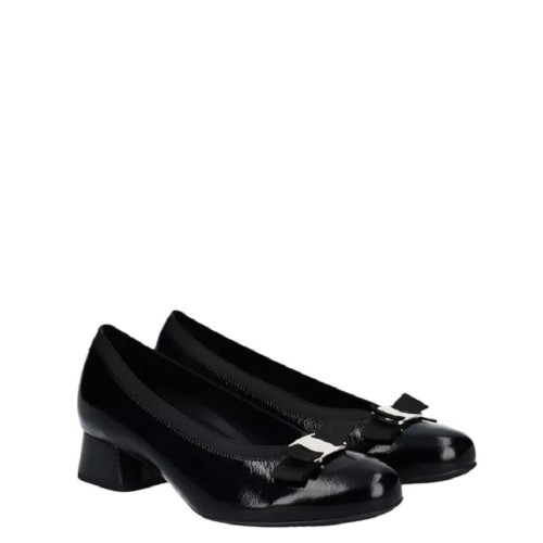 Γυναικεία Γοβάκια Μαύρο Λουστρίνι 4777 D'Chicas