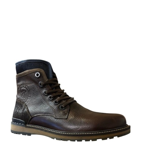 Ανδρικά Μποτάκια Καφέ Δέρμα 479K84195ADBJESU10 Bullboxer Ανδρικά Μποτάκια Καφέ Δέρμα 479K84195ADBJESU10 Bullboxer