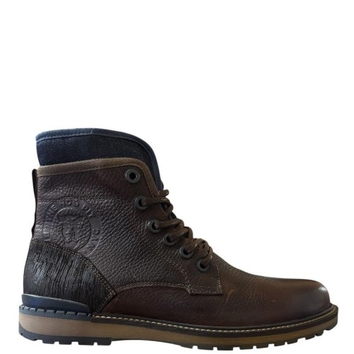 Ανδρικά Μποτάκια Καφέ Δέρμα 479K84195ADBJESU10 Bullboxer Ανδρικά Μποτάκια Καφέ Δέρμα 479K84195ADBJESU10 Bullboxer