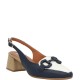 D'CHICAS</br>Γυναικείες Γόβες Μπλε 4862 D'Chicas