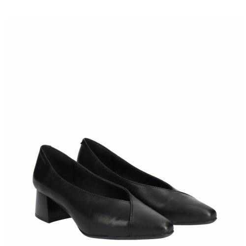 Γυναικεία Γοβάκια Μαύρο Δέρμα 4878 D'Chicas