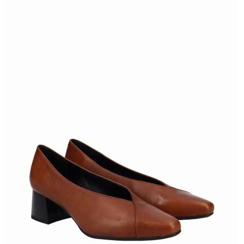 Γυναικεία Γοβάκια Ταμπά Δέρμα 4878 D'Chicas