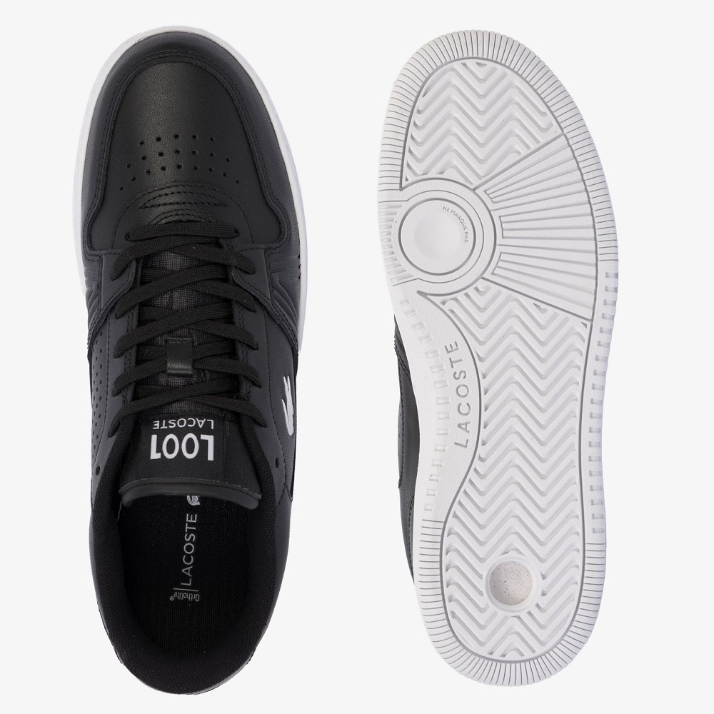 LACOSTE</br>Lacoste L001 SET 224 2 SMA 748SMA0018312 Ανδρικά Sneakers Μαύρο/Λευκό Δέρμα LACOSTE</br>Lacoste L001 SET 224 2 SMA 748SMA0018312 Ανδρικά Sneakers Μαύρο/Λευκό Δέρμα