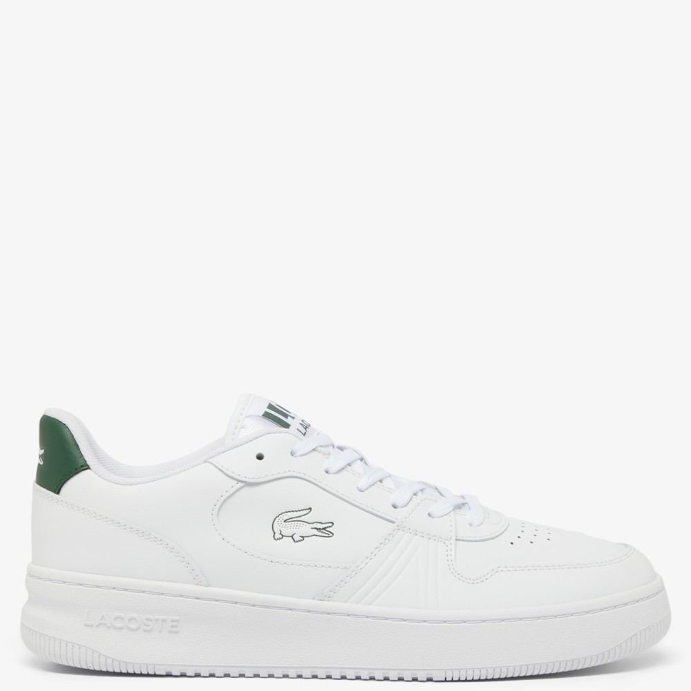 LACOSTE</br>Lacoste L001 SET 224 2 SMA 748SMA00181R5 Ανδρικά Sneakers Λευκό/Πράσινο Δέρμα LACOSTE</br>Lacoste L001 SET 224 2 SMA 748SMA00181R5 Ανδρικά Sneakers Λευκό/Πράσινο Δέρμα
