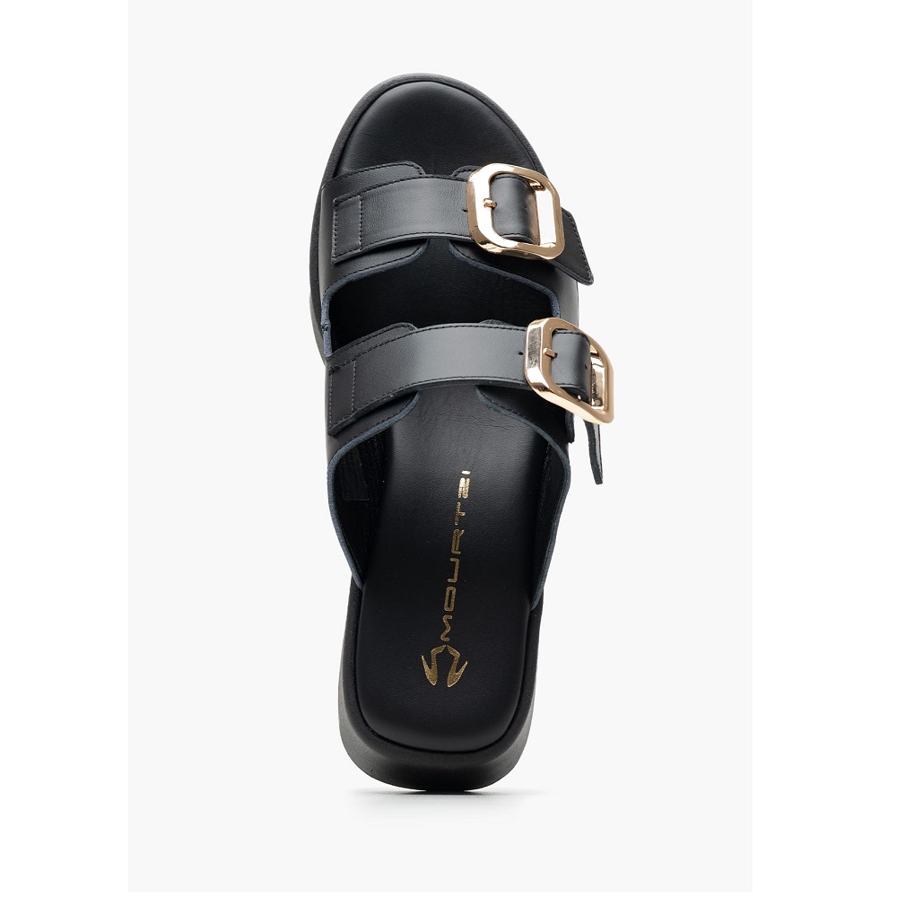 MOURTZI</br>Γυναικεία Flatform Μαύρο Δέρμα 45/50000 Mourtzi MOURTZI</br>Γυναικεία Flatform Μαύρο Δέρμα 45/50000 Mourtzi