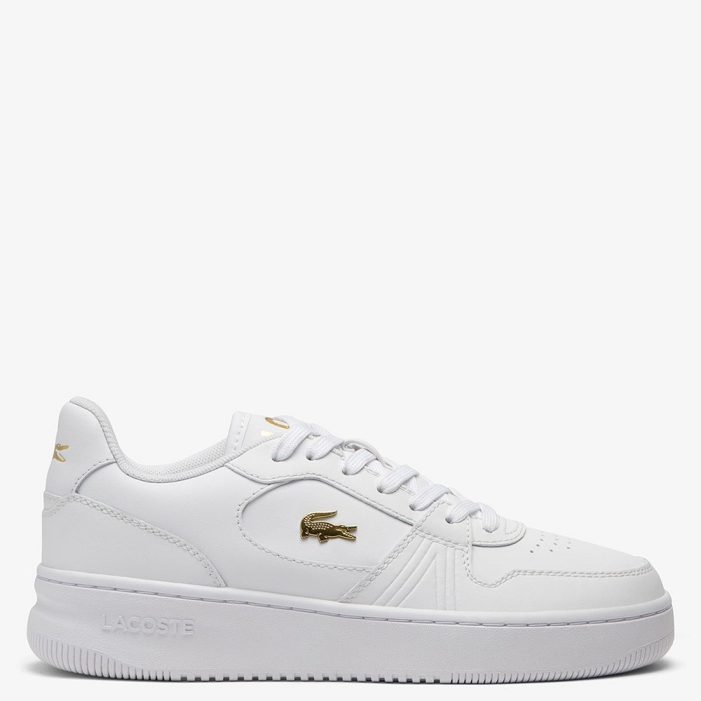 LACOSTE</br>Γυναικεία Sneakers Λευκό/Χρυσό Δέρμα L001 SET 225 6 SFA 750SFA0096216 Lacoste LACOSTE</br>Γυναικεία Sneakers Λευκό/Χρυσό Δέρμα L001 SET 225 6 SFA 750SFA0096216 Lacoste