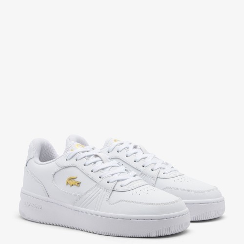 Lacoste L001 SET 225 6 SFA 750SFA0096216 Γυναικεία Sneakers Λευκό/Χρυσό Δέρμα Lacoste L001 SET 225 6 SFA 750SFA0096216 Γυναικεία Sneakers Λευκό/Χρυσό Δέρμα