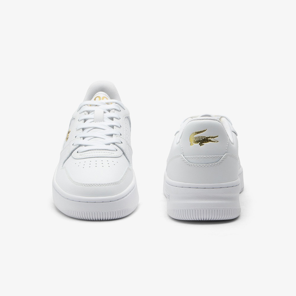 LACOSTE</br>Γυναικεία Sneakers Λευκό/Χρυσό Δέρμα L001 SET 225 6 SFA 750SFA0096216 Lacoste LACOSTE</br>Γυναικεία Sneakers Λευκό/Χρυσό Δέρμα L001 SET 225 6 SFA 750SFA0096216 Lacoste
