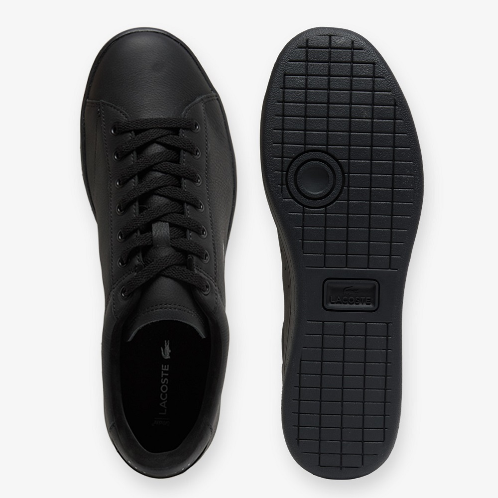 LACOSTE</br>Lacoste CARNABY SET 225 5 SMA 750SMA006202H Ανδρικά Sneakers Μαύρο Δέρμα LACOSTE</br>Lacoste CARNABY SET 225 5 SMA 750SMA006202H Ανδρικά Sneakers Μαύρο Δέρμα