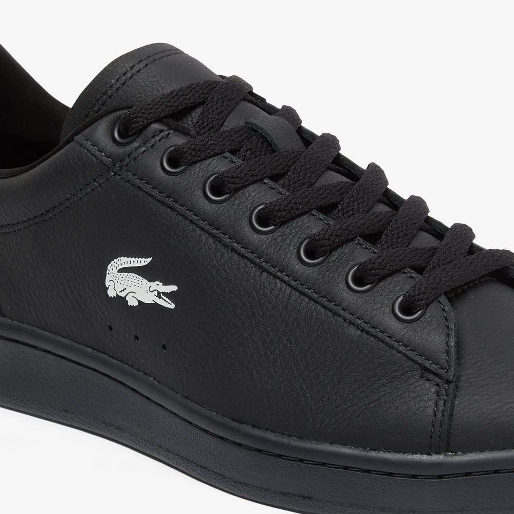 LACOSTE</br>Lacoste CARNABY SET 225 5 SMA 750SMA006202H Ανδρικά Sneakers Μαύρο Δέρμα LACOSTE</br>Lacoste CARNABY SET 225 5 SMA 750SMA006202H Ανδρικά Sneakers Μαύρο Δέρμα