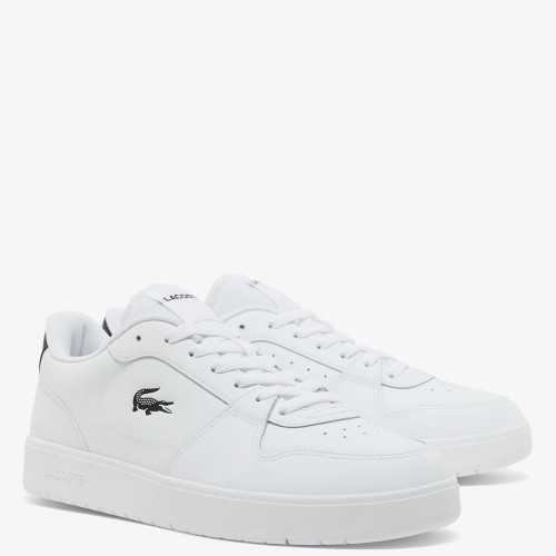 Lacoste COURT ACE 225 1 SMA 750SMA0070147 Ανδρικά Sneakers Λευκό/Μαύρο Δέρμα Lacoste COURT ACE 225 1 SMA 750SMA0070147 Ανδρικά Sneakers Λευκό/Μαύρο Δέρμα