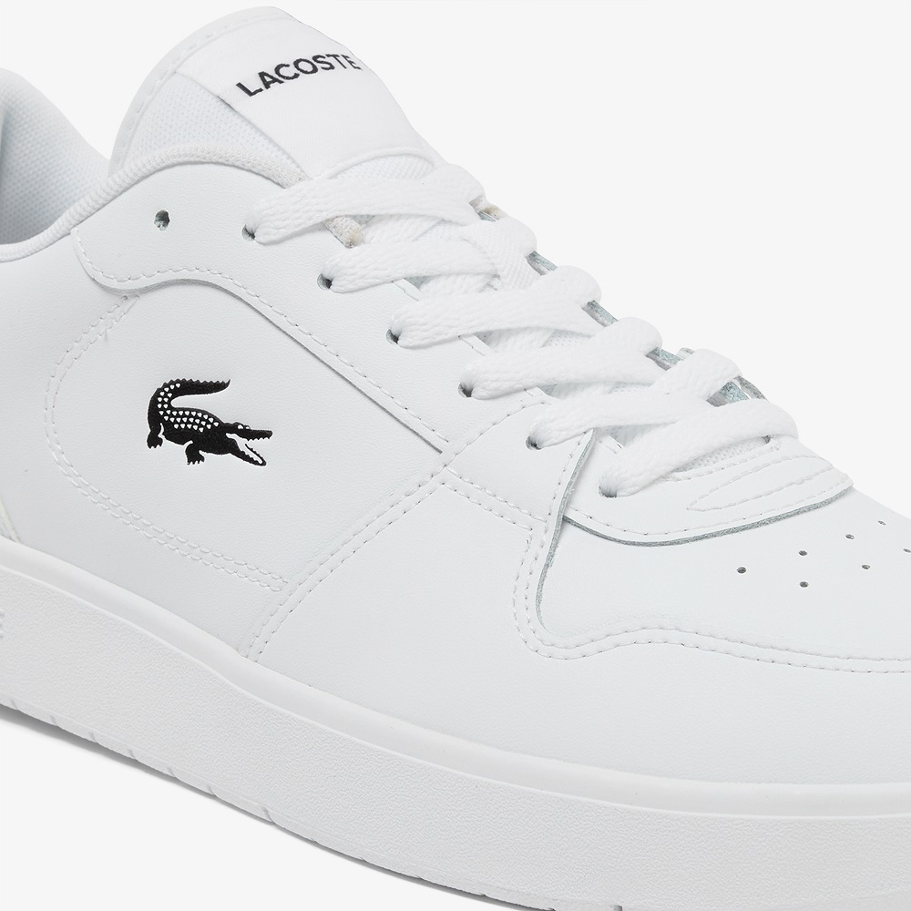 LACOSTE</br>Lacoste COURT ACE 225 1 SMA 750SMA0070147 Ανδρικά Sneakers Λευκό/Μαύρο Δέρμα