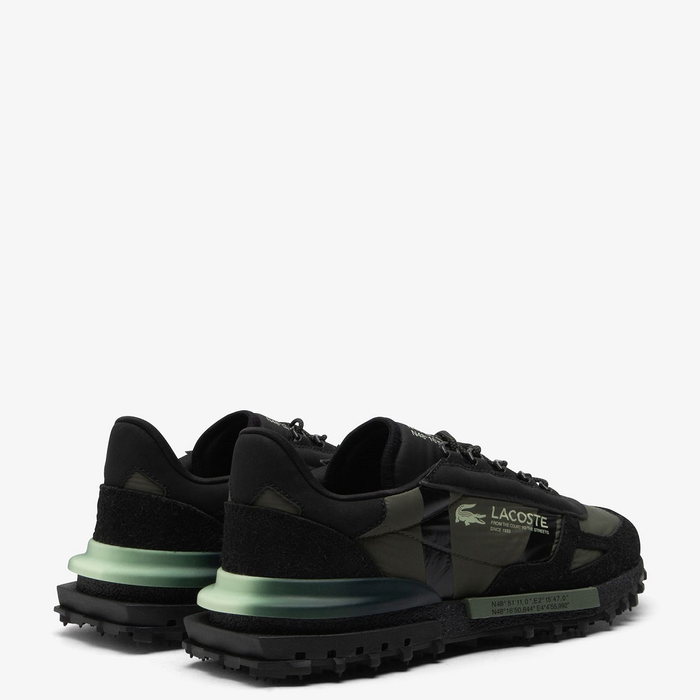 LACOSTE</br>Lacoste ELITE ACTIVE 225 5 SMA 750SMA60802J9 Ανδρικά Sneakers Μαύρο/Χακί LACOSTE</br>Lacoste ELITE ACTIVE 225 5 SMA 750SMA60802J9 Ανδρικά Sneakers Μαύρο/Χακί