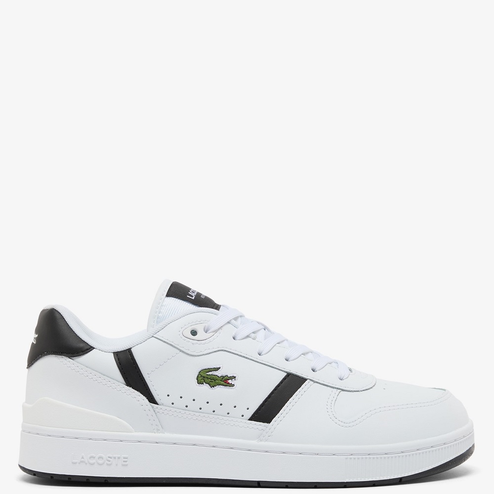 LACOSTE</br>Lacoste T-CLIP SET 225 8 SMA 750SMA0190147 Ανδρικά Sneakers Λευκό/Μαύρο Δέρμα LACOSTE</br>Lacoste T-CLIP SET 225 8 SMA 750SMA0190147 Ανδρικά Sneakers Λευκό/Μαύρο Δέρμα