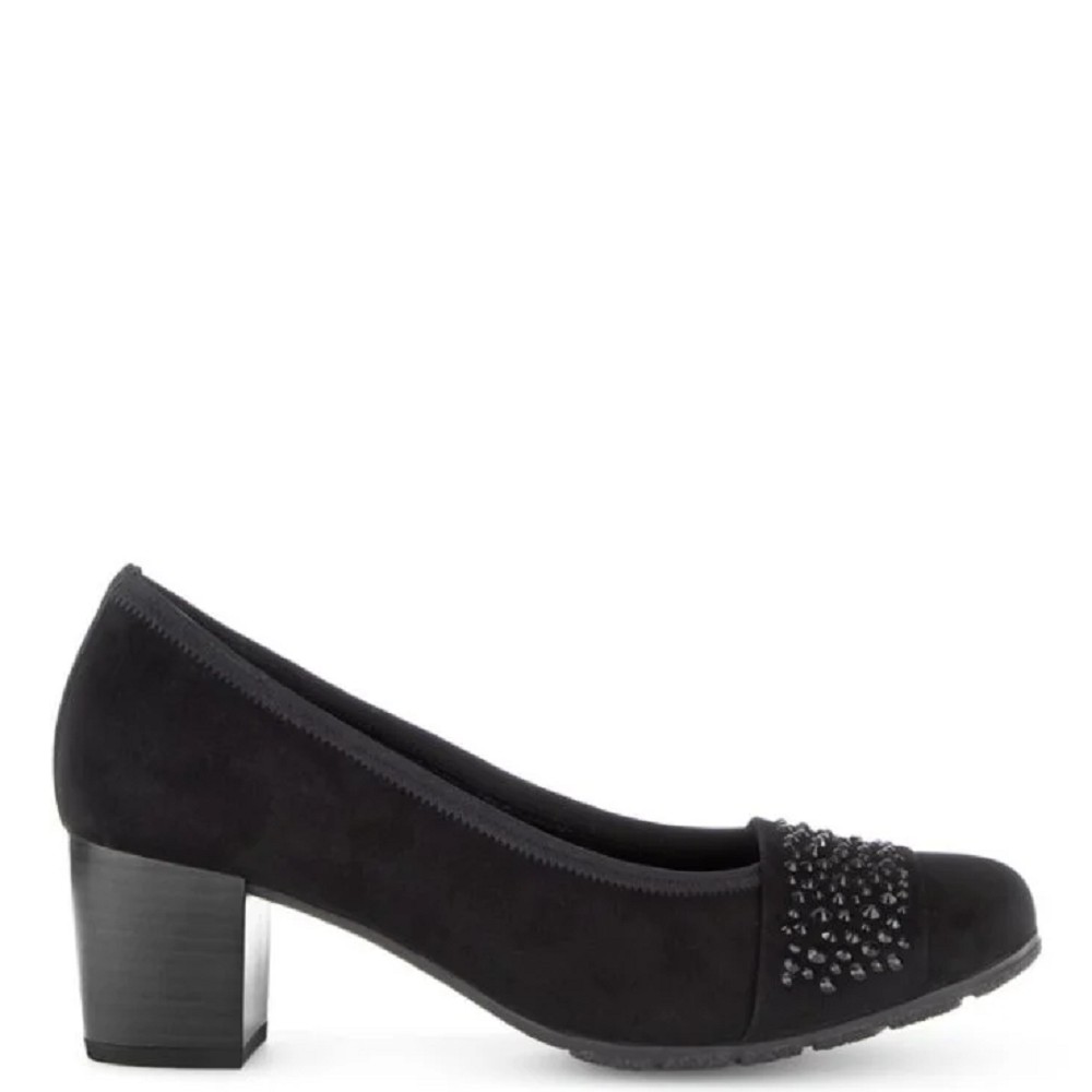 GABOR</br>Γυναικείες Γόβες Μαύρο Suede 51.482.17 Gabor GABOR</br>Γυναικείες Γόβες Μαύρο Suede 51.482.17 Gabor