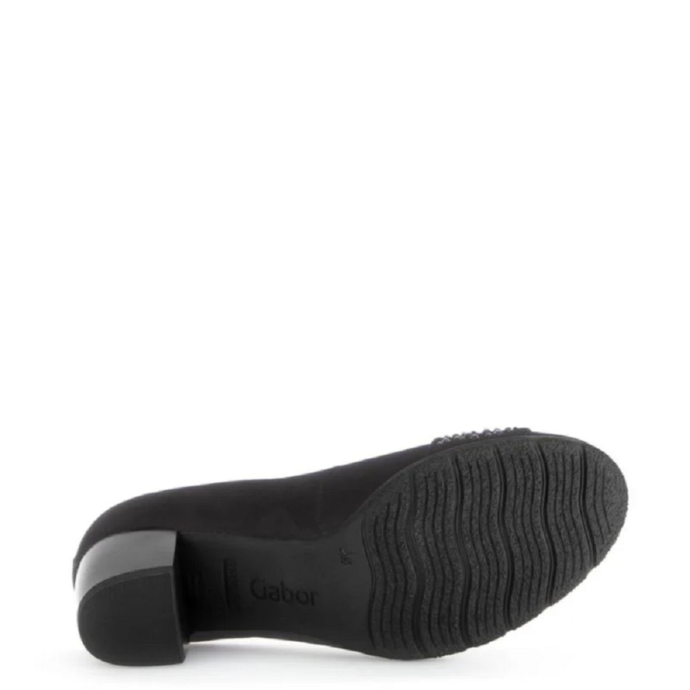 GABOR</br>Γυναικείες Γόβες Μαύρο Suede 51.482.17 Gabor GABOR</br>Γυναικείες Γόβες Μαύρο Suede 51.482.17 Gabor