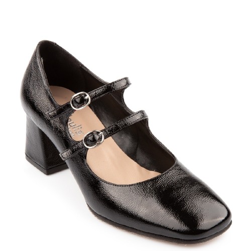 Γυναικείες Γόβες Μαύρο Λουστρίνι 516-24 FM