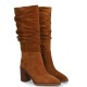 ALPE</br>Γυναικεία Μπότα Ταμπά Suede 5219 11 01 Alpe ALPE</br>Γυναικεία Μπότα Ταμπά Suede 5219 11 01 Alpe