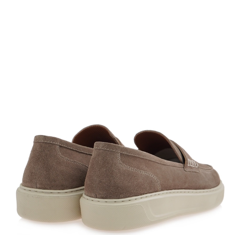 RENATO GARINI</br>Renato Garini 52316-DENEVER Ανδρικά Μοκασίνια/Loafers Μπεζ Suede RENATO GARINI</br>Renato Garini 52316-DENEVER Ανδρικά Μοκασίνια/Loafers Μπεζ Suede