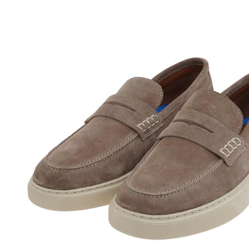 RENATO GARINI</br>Renato Garini 52316-DENEVER Ανδρικά Μοκασίνια/Loafers Μπεζ Suede RENATO GARINI</br>Renato Garini 52316-DENEVER Ανδρικά Μοκασίνια/Loafers Μπεζ Suede