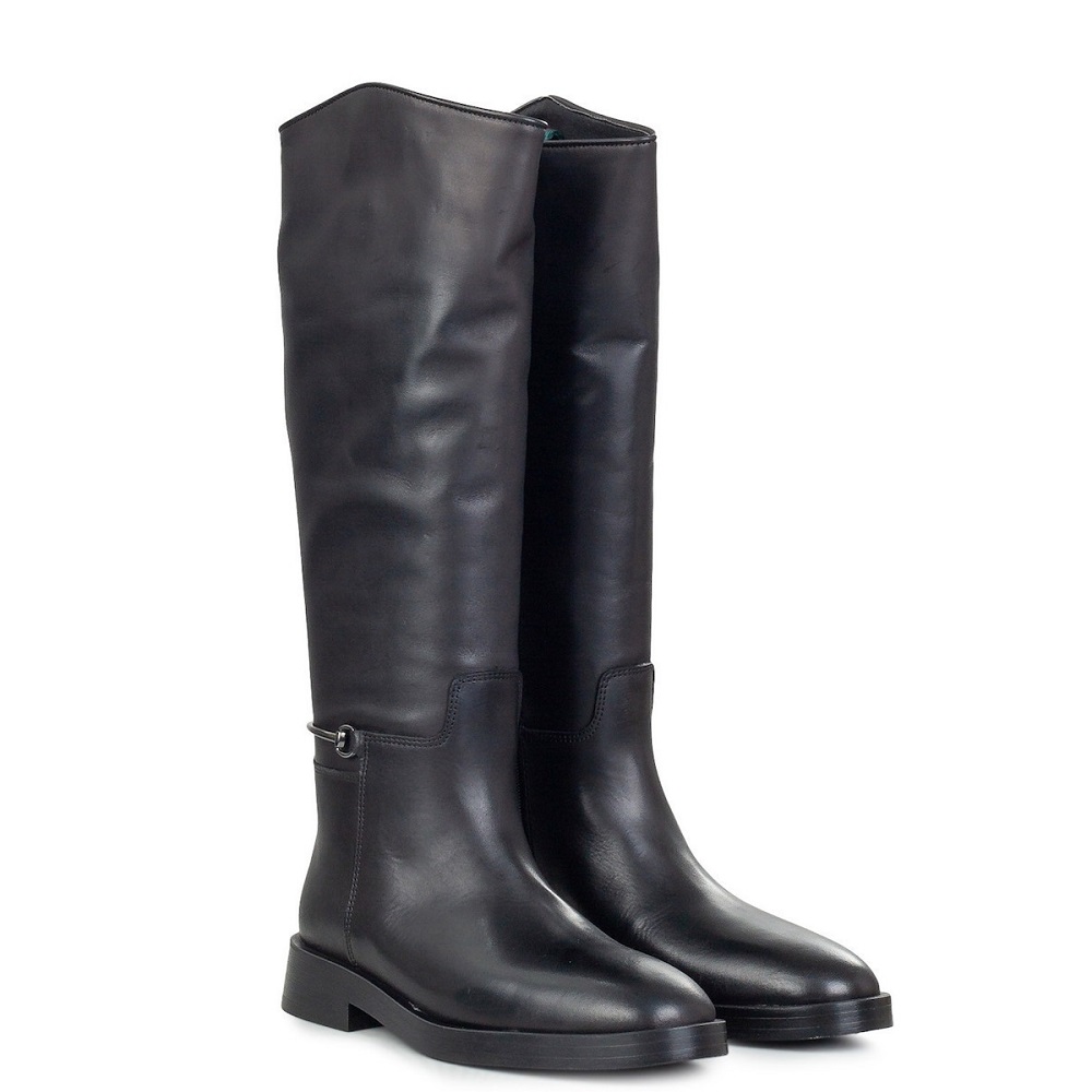 ALPE</br>Alpe 5304 08 05 Γυναικείες Μπότες Μαύρο Δέρμα