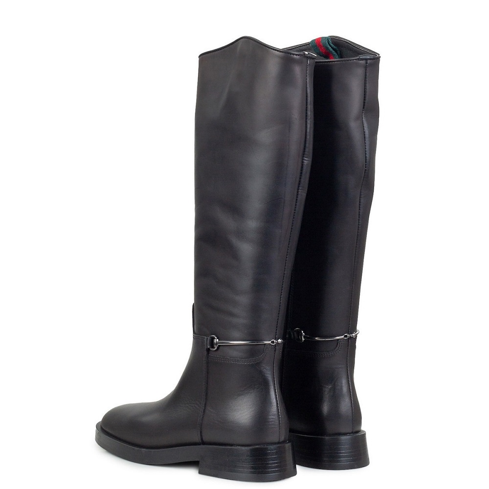 ALPE</br>Alpe 5304 08 05 Γυναικείες Μπότες Μαύρο Δέρμα