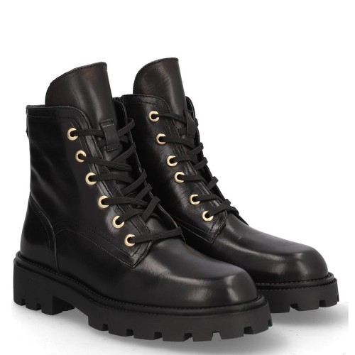 Γυναικεία Αρβυλάκια Μαύρο Δέρμα 5314 17 05 Alpe