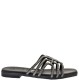 OH MY SANDALS</br>Oh My Sandals 5326 Γυναικεία Mules Μαύρο με Στρας