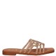OH MY SANDALS</br>Γυναικεία Mules Χρυσό με Στρας 5326 Oh My Sandals