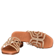 OH MY SANDALS</br>Γυναικεία Mules Χρυσό με Στρας 5326 Oh My Sandals