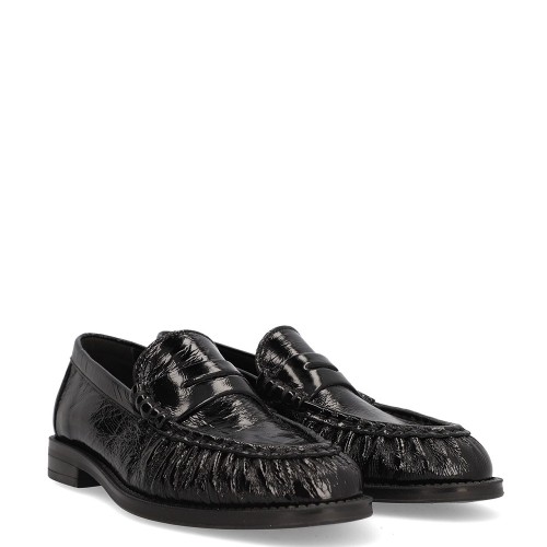 Alpe 5328 49 05 Γυναικεία Μοκασίνια Μαύρο Δέρμα Alpe 5328 49 05 Γυναικεία Μοκασίνια Μαύρο Δέρμα