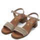 OH MY SANDALS</br>Γυναικεία Πέδιλα Μπεζ 5352 Oh My Sandals