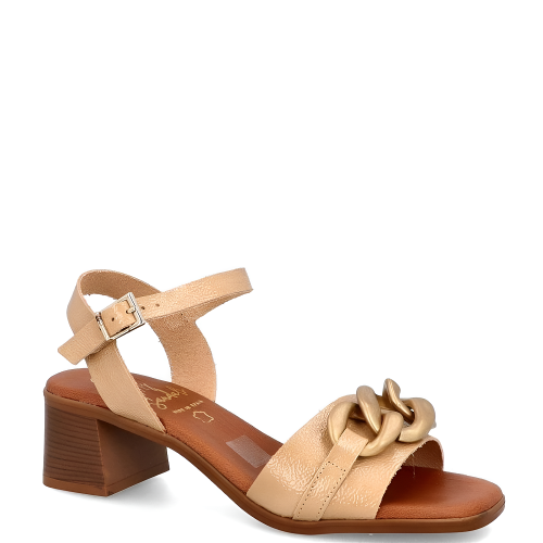 Oh My Sandals 5354 Γυναικεία Πέδιλα Μπεζ