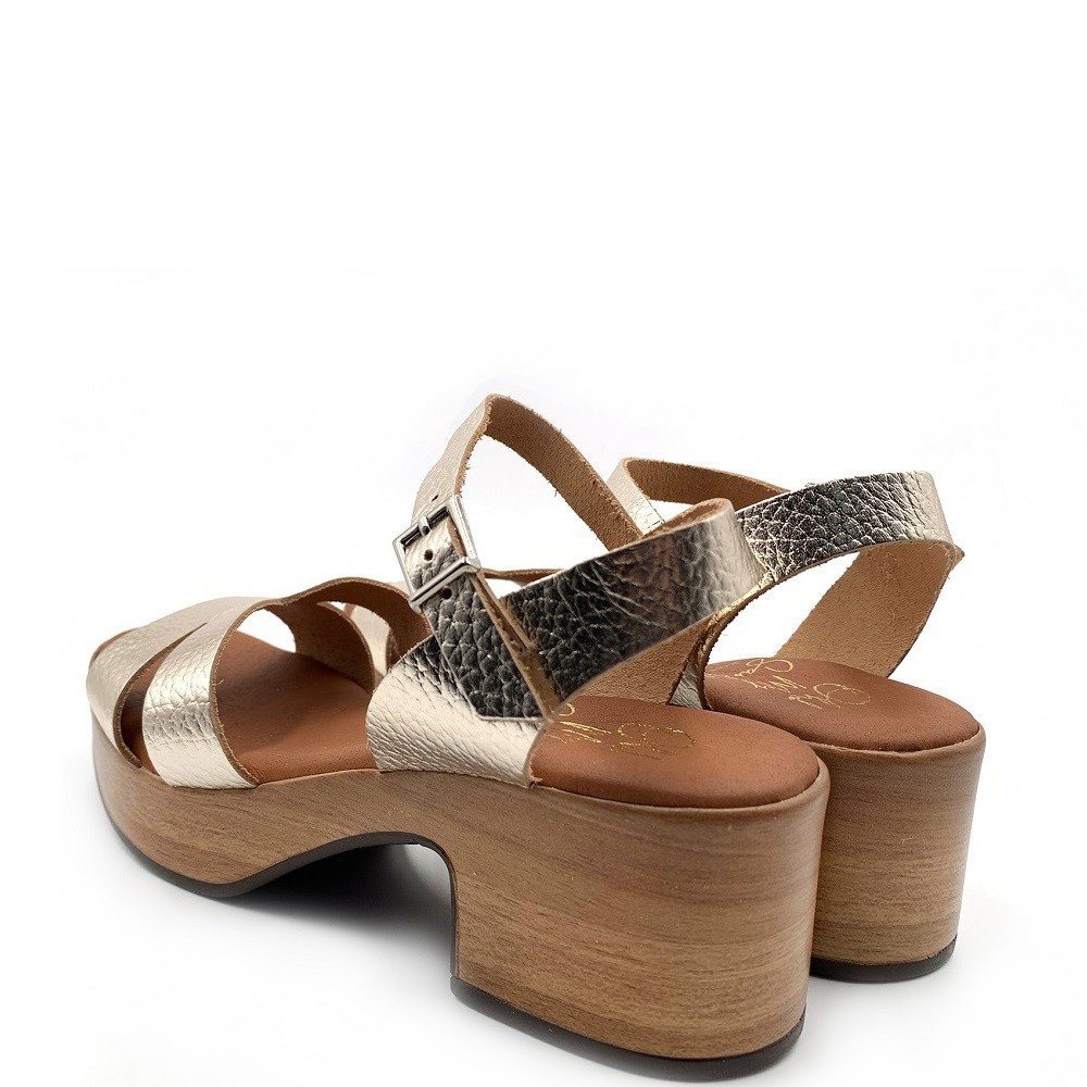 OH MY SANDALS</br>Γυναικεία Πέδιλα Μπρονζέ 5381 Oh My Sandals