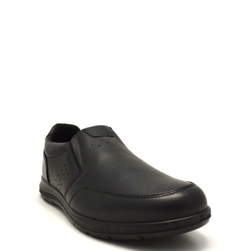 Ανδρικά Παντοφλέ Παπούτσια Μαύρο Δέρμα 550890 Imac