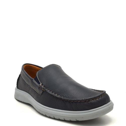 Ανδρικά Παντοφλέ Παπούτσια Μπλε Δέρμα 551250 Imac