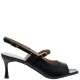 MOURTZI</br>Mourtzi 55/553A35 Γυναικεία Πέδιλα Μαύρο Δέρμα