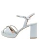 MOURTZI</br>Γυναικεία Πέδιλα Λευκό Δέρμα 55/553F27 Mourtzi MOURTZI</br>Γυναικεία Πέδιλα Λευκό Δέρμα 55/553F27 Mourtzi