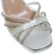 MOURTZI</br>Γυναικεία Πέδιλα Ασημί Δέρμα 55/553G07 Mourtzi MOURTZI</br>Γυναικεία Πέδιλα Ασημί Δέρμα 55/553G07 Mourtzi
