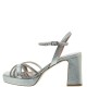 MOURTZI</br>Γυναικεία Πέδιλα Ασημί Δέρμα 55/553G07 Mourtzi MOURTZI</br>Γυναικεία Πέδιλα Ασημί Δέρμα 55/553G07 Mourtzi