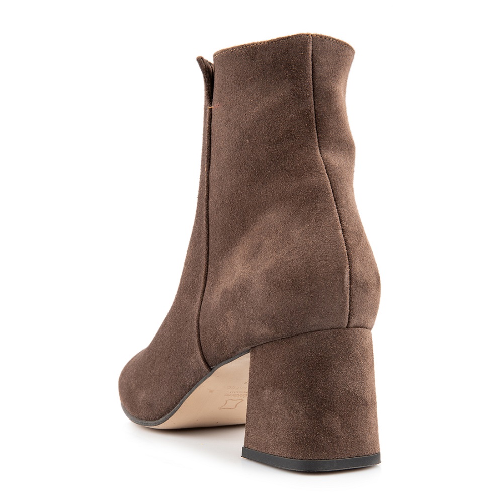 FM</br>FM 557-07 Γυναικεία Μποτάκια Πούρο Δέρμα Καστόρι FM</br>FM 557-07 Γυναικεία Μποτάκια Πούρο Δέρμα Καστόρι