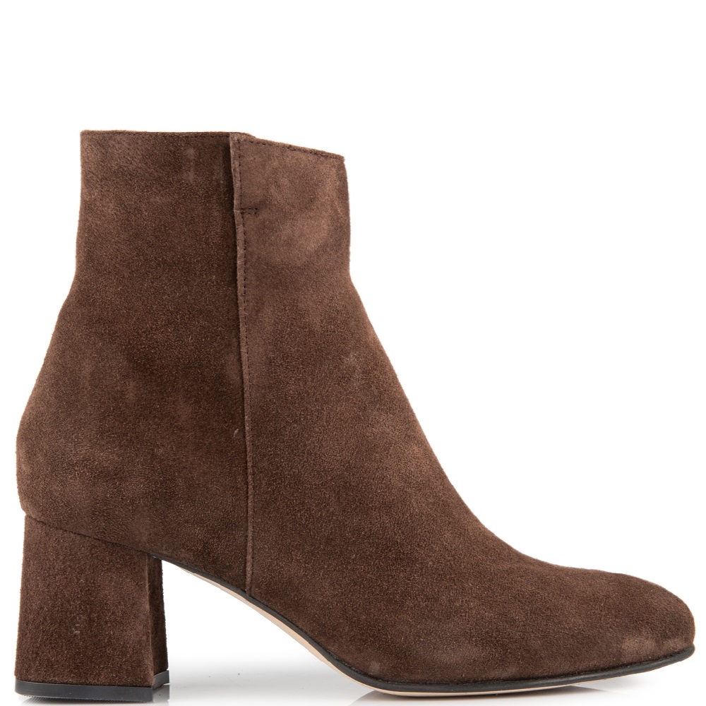 FM</br>FM 557-07 Γυναικεία Μποτάκια Καφέ Δέρμα Καστόρι FM</br>FM 557-07 Γυναικεία Μποτάκια Καφέ Δέρμα Καστόρι