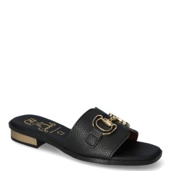 Γυναικεία Mules Μαύρο Δέρμα 5592 Oh My Sandals