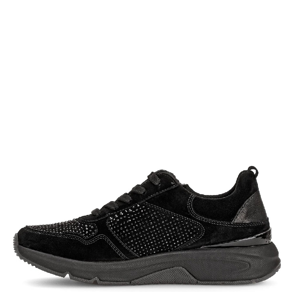 GABOR</br>Γυναικεία Sneakers Μαύρο Nubuck 56.897.87 Rolling Soft By Gabor GABOR</br>Γυναικεία Sneakers Μαύρο Nubuck 56.897.87 Rolling Soft By Gabor