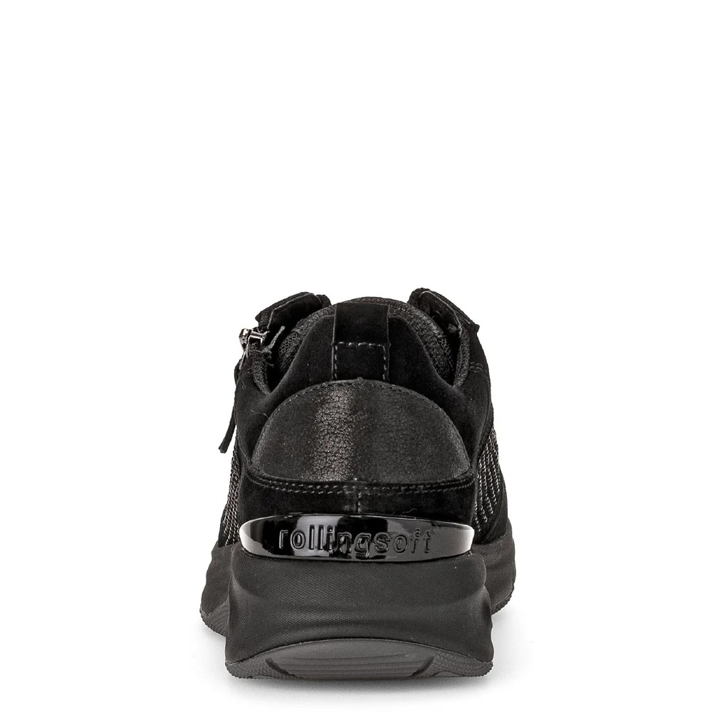 GABOR</br>Γυναικεία Sneakers Μαύρο Nubuck 56.897.87 Rolling Soft By Gabor GABOR</br>Γυναικεία Sneakers Μαύρο Nubuck 56.897.87 Rolling Soft By Gabor