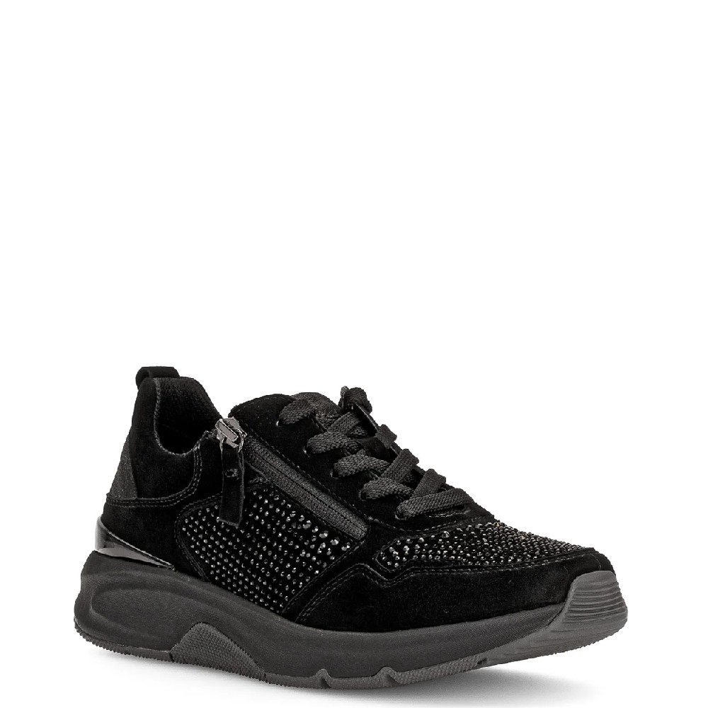 GABOR</br>Γυναικεία Sneakers Μαύρο Nubuck 56.897.87 Rolling Soft By Gabor GABOR</br>Γυναικεία Sneakers Μαύρο Nubuck 56.897.87 Rolling Soft By Gabor