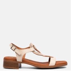 Γυναικεία Πέδιλα Εκρού Δέρμα 5607 Oh My Sandals