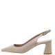MOURTZI</br>Γυναικείες Slingback Γόβες Μπεζ Δέρμα 55/561Z05 Mourtzi MOURTZI</br>Γυναικείες Slingback Γόβες Μπεζ Δέρμα 55/561Z05 Mourtzi