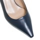 MOURTZI</br>Mourtzi 55/561Z05 Γυναικείες Slingback Γόβες Μπλε Δέρμα 