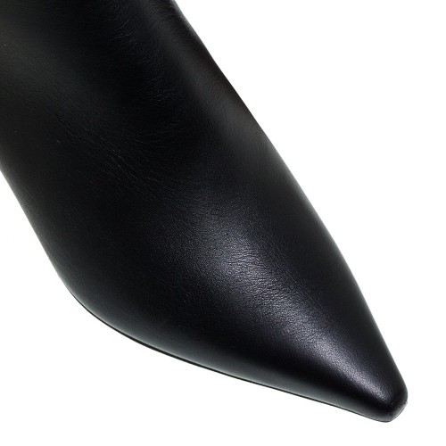 Mourtzi 55/562Z07 Γυναικείες Μπότες Μαύρο Δέρμα